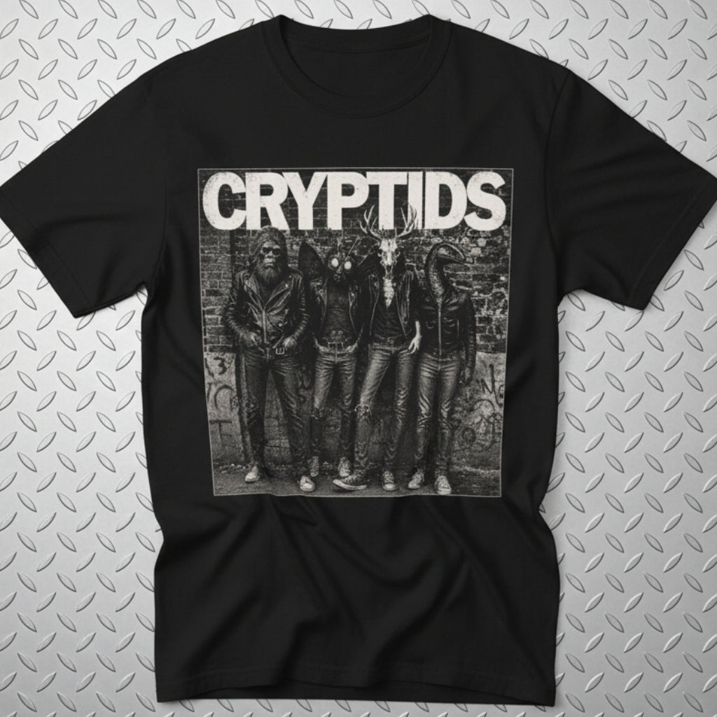 T-Shirt - Cryptids Punk Shirt | Comfort Colors 1717 | Cryptids | Punk from SHIRT MONSTERS