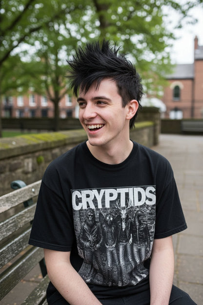 T-Shirt - Cryptids Punk Shirt | Comfort Colors 1717 | Cryptids | Punk from SHIRT MONSTERS