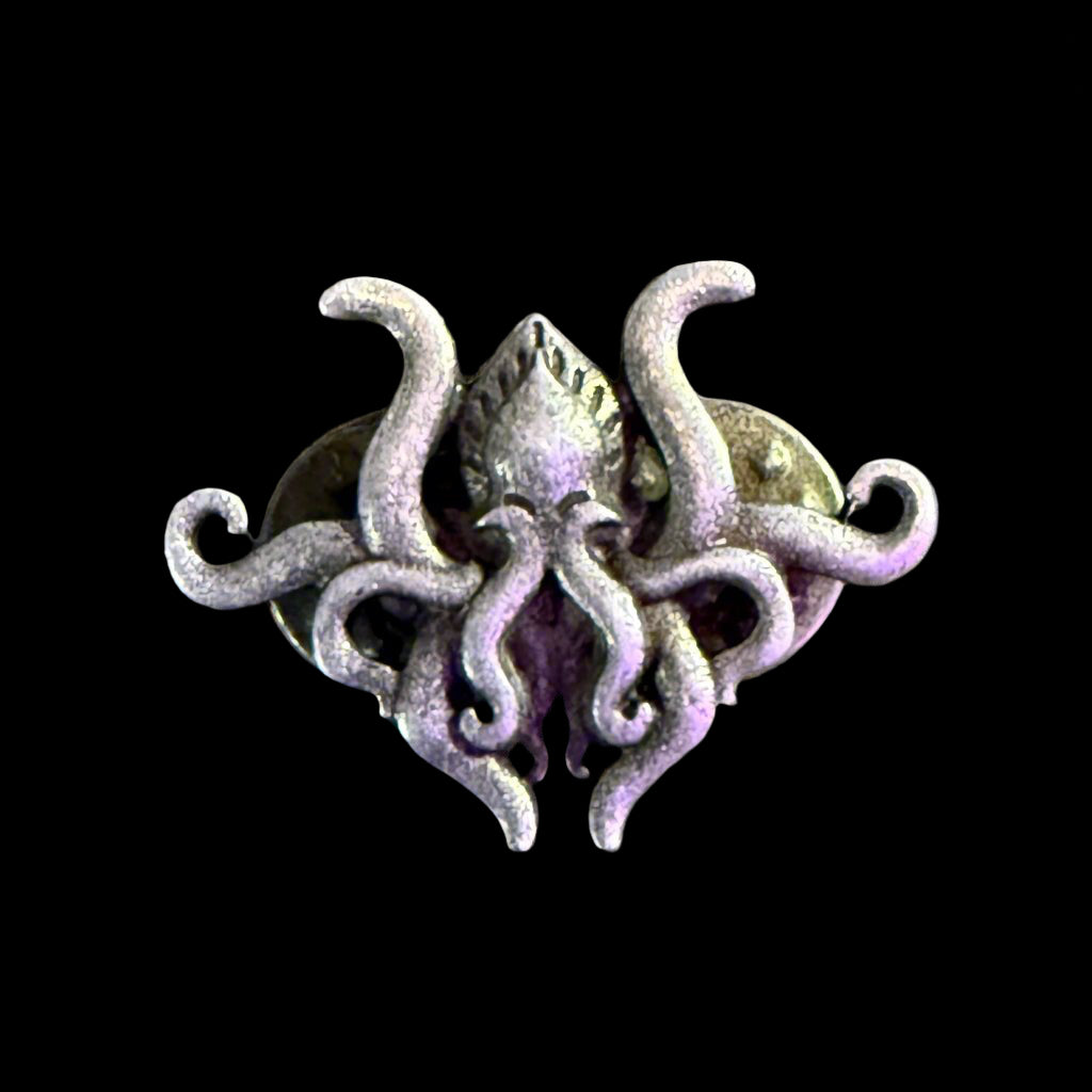  - Cthulhu 3D Pinback Button | Pinback Button | Horror | Cryptids | Books from Crypto Zoo Tees
