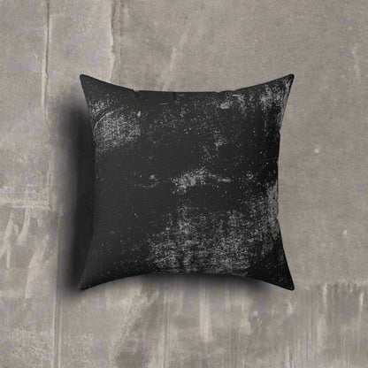 Home Decor - DISTRESSED GOTHIC GRUNGE Decorative Square Throw Pillow - Gothic Home Decor from Crypto Zoo Tees