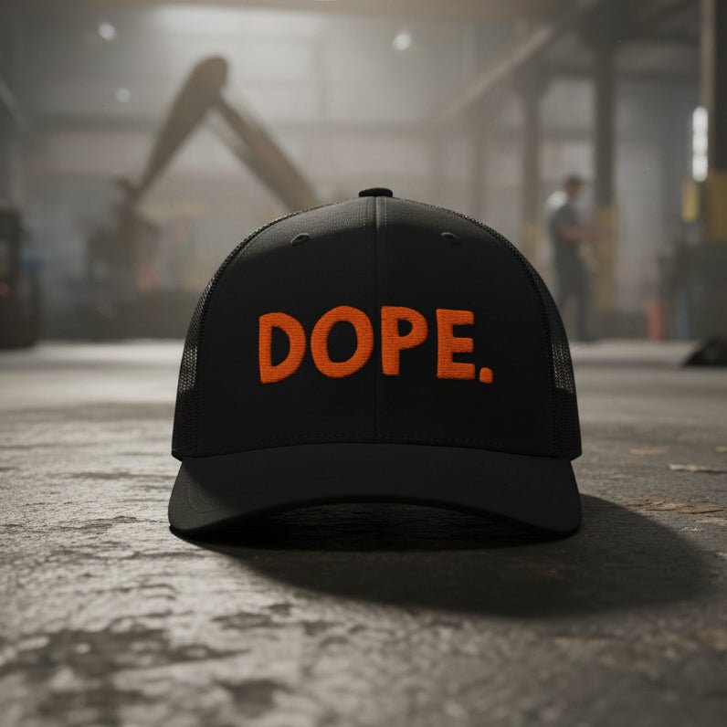 - Dope Trucker Cap | Funny, Retro & Vintage from SHIRT MONSTERS