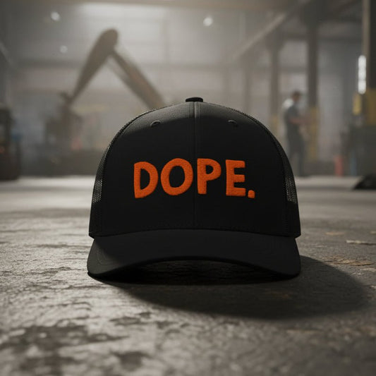 - Dope Trucker Cap | Funny, Retro & Vintage from SHIRT MONSTERS