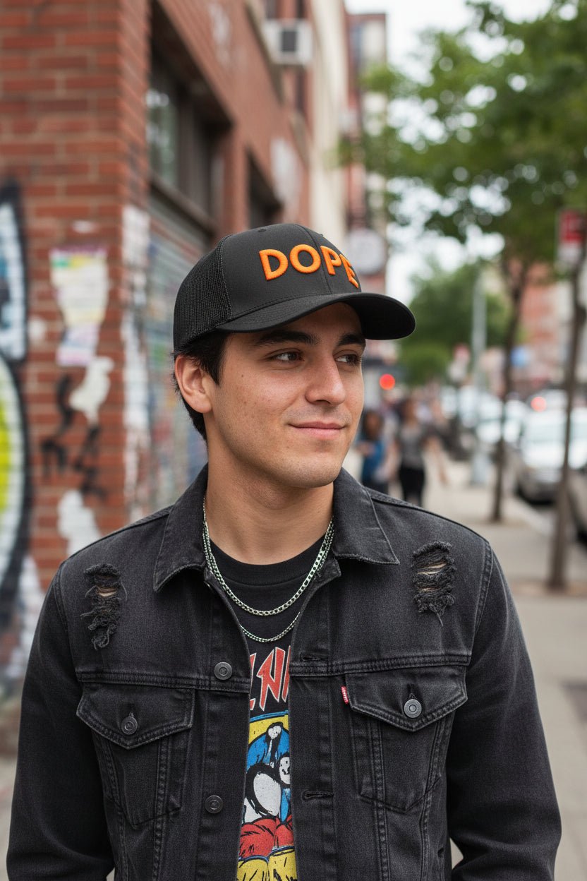 - Dope Trucker Cap | Funny, Retro & Vintage from SHIRT MONSTERS