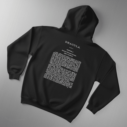 T-Shirt - Dracula First Page | Horror, Books | Unisex Zipper Hoodie from Crypto Zoo Tees
