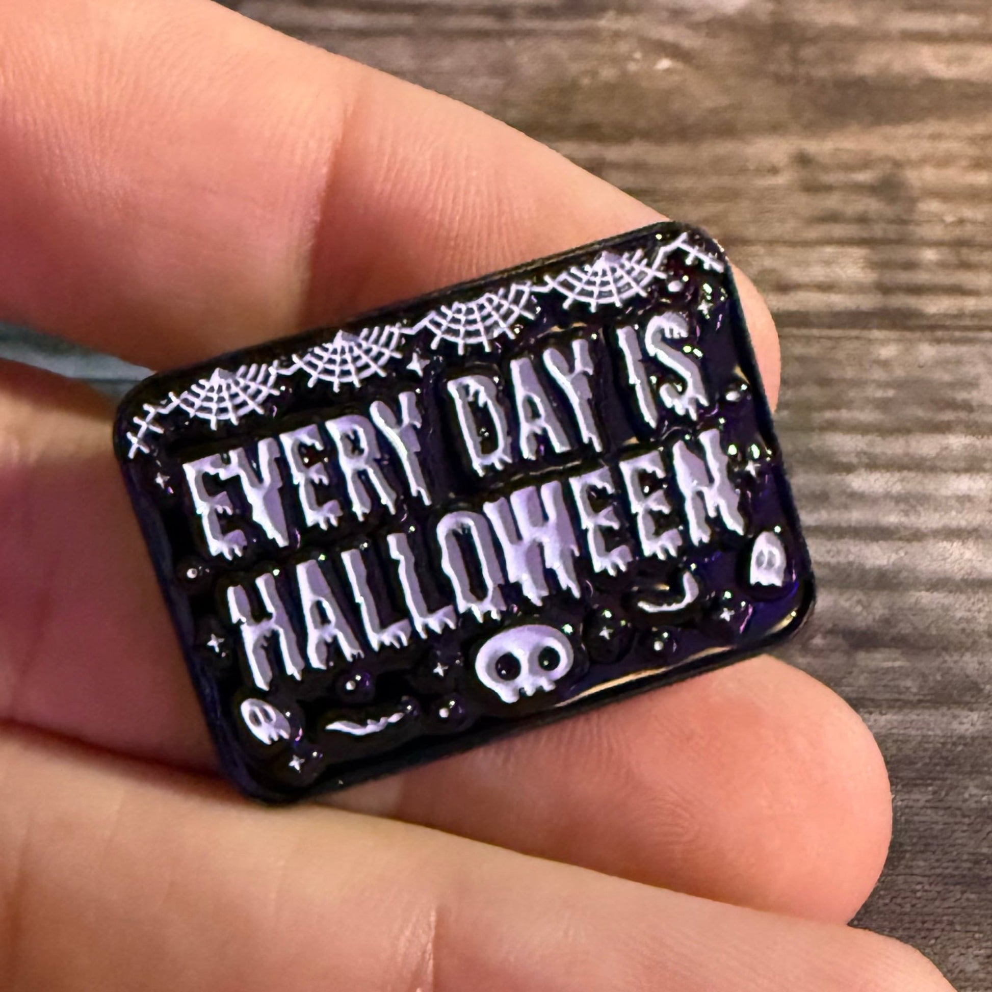  - Every Day Is Halloween Pinback Button | Pinback Button | Halloween | Goth/Gothic from Crypto Zoo Tees