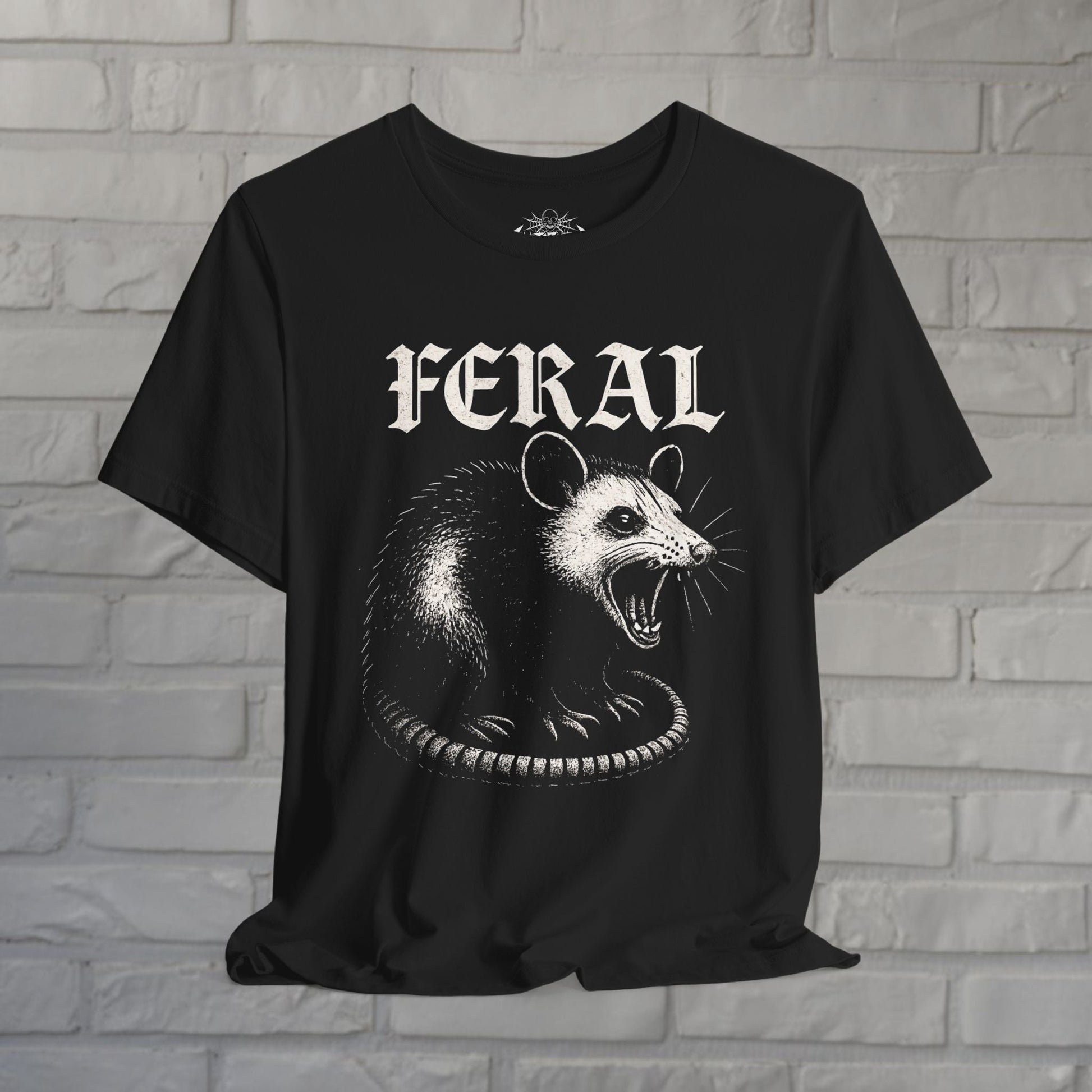  - FERAL Opossum Shirt | Animals, Funny | Kids Tee from Crypto Zoo Tees
