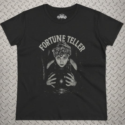 T-Shirt - Fortune Teller Shirt | Ghosts & Paranormal, Spiritual | Unisex Shirt, Ladies Tee, Tank Top, Long Sleeve, Sweatshirt, Hoodie from Crypto Zoo Tees