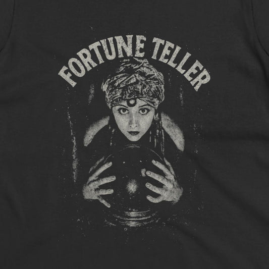 T-Shirt - Fortune Teller Shirt | Ghosts & Paranormal, Spiritual | Unisex Shirt, Ladies Tee, Tank Top, Long Sleeve, Sweatshirt, Hoodie from Crypto Zoo Tees