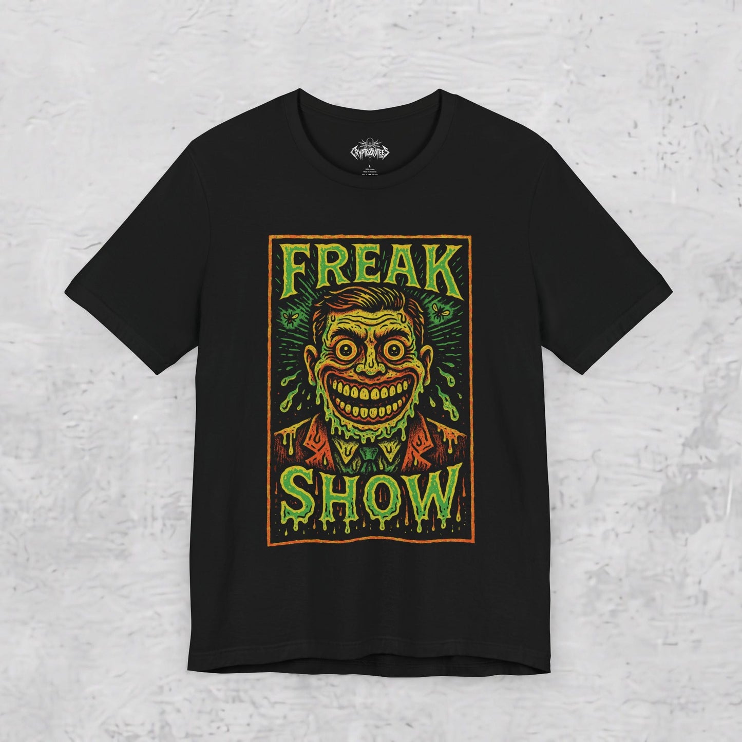 T-Shirt - Freak Show T-Shirt Slimey Creep Shirt Freak Show Shirt | T-shirt from SHIRT MONSTERS