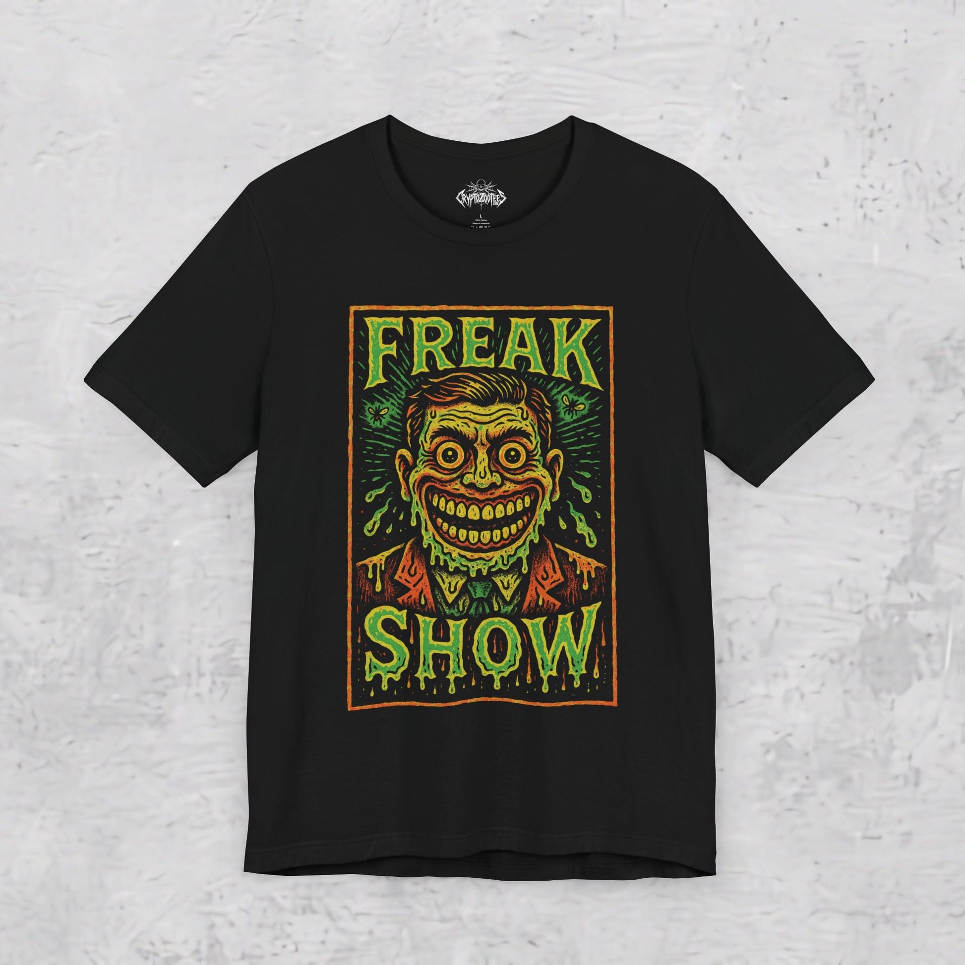 T-Shirt - Freak Show T-Shirt Slimey Creep Shirt Freak Show Shirt | T-shirt from SHIRT MONSTERS