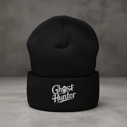 - Ghost Hunter Cuffed Beanie | Ghosts & Paranormal | Goth/Gothic from SHIRT MONSTERS