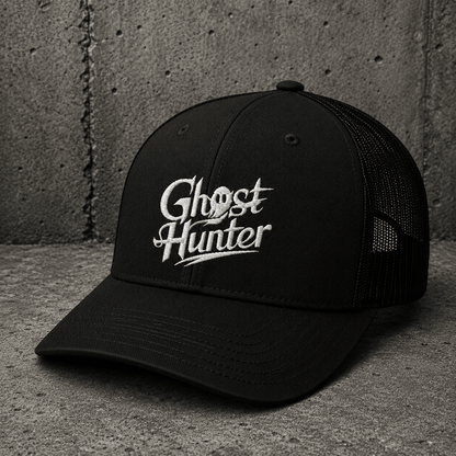 - Ghost Hunter Trucker Hat | Horror | Ghosts & Paranormal | Goth/Gothic from SHIRT MONSTERS