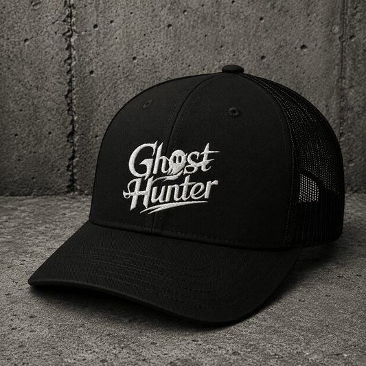 - Ghost Hunter Trucker Hat | Horror | Ghosts & Paranormal | Goth/Gothic from SHIRT MONSTERS