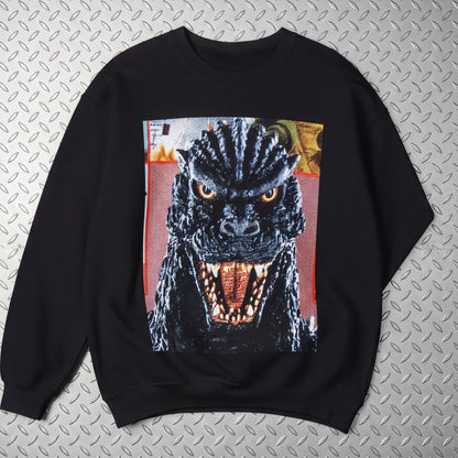 T-Shirt - Godzilla Kaiju Hoodie | Unisex Pullover Hoodie - Gildan | Horror, Comics | Retro & Vintage from SHIRT MONSTERS
