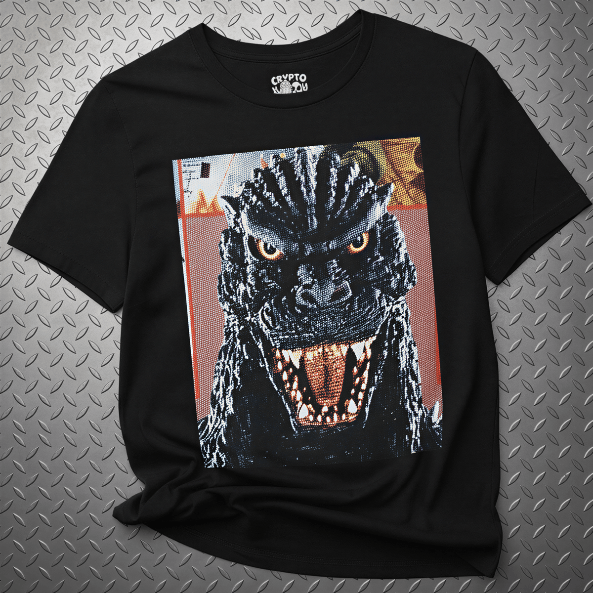 T-Shirt - Godzilla Kaiju Hoodie | Unisex Pullover Hoodie - Gildan | Horror, Comics | Retro & Vintage from SHIRT MONSTERS