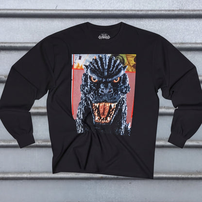 T-Shirt - Godzilla Kaiju Hoodie | Unisex Pullover Hoodie - Gildan | Horror, Comics | Retro & Vintage from SHIRT MONSTERS