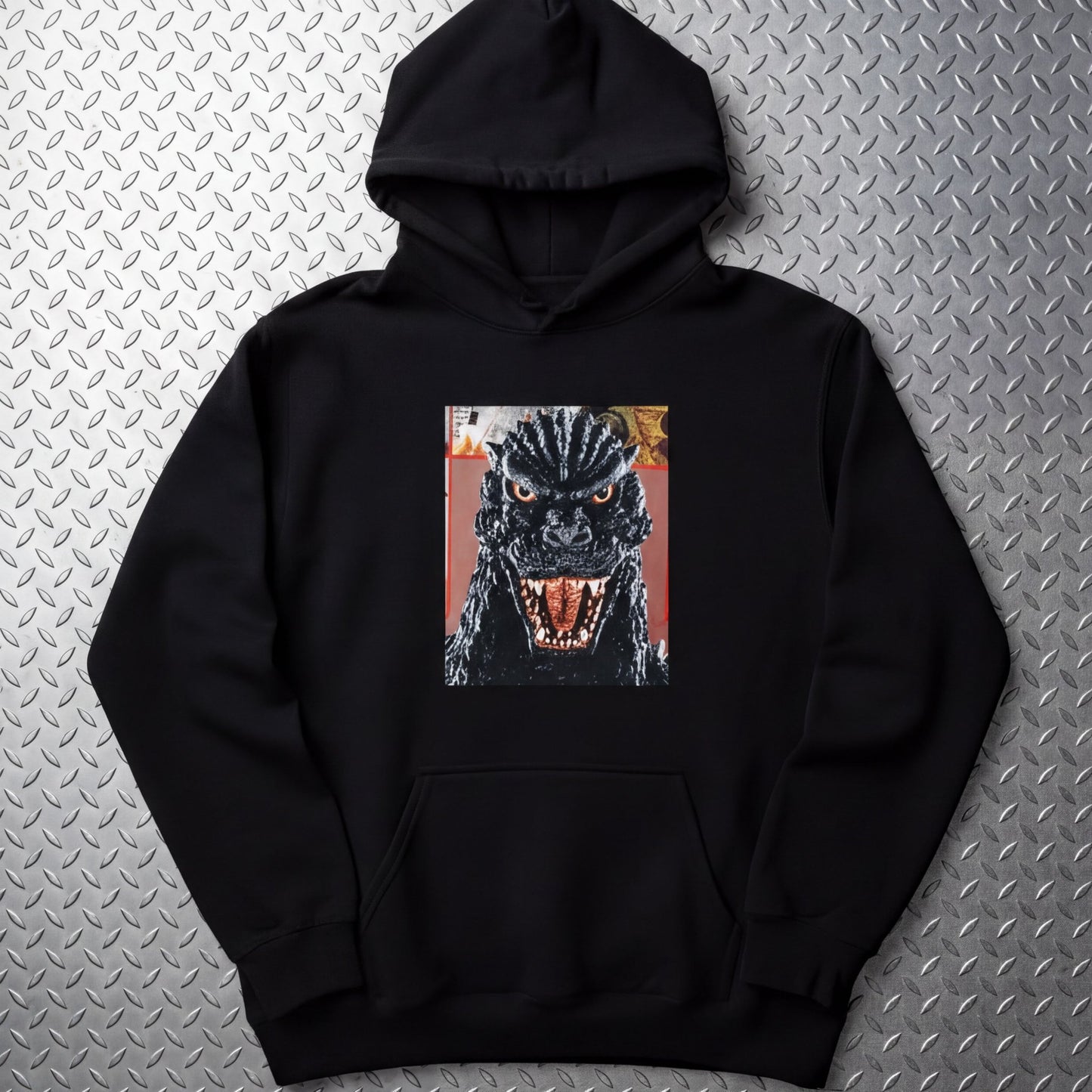 T-Shirt - Godzilla Kaiju Hoodie | Unisex Pullover Hoodie - Gildan | Horror, Comics | Retro & Vintage from SHIRT MONSTERS