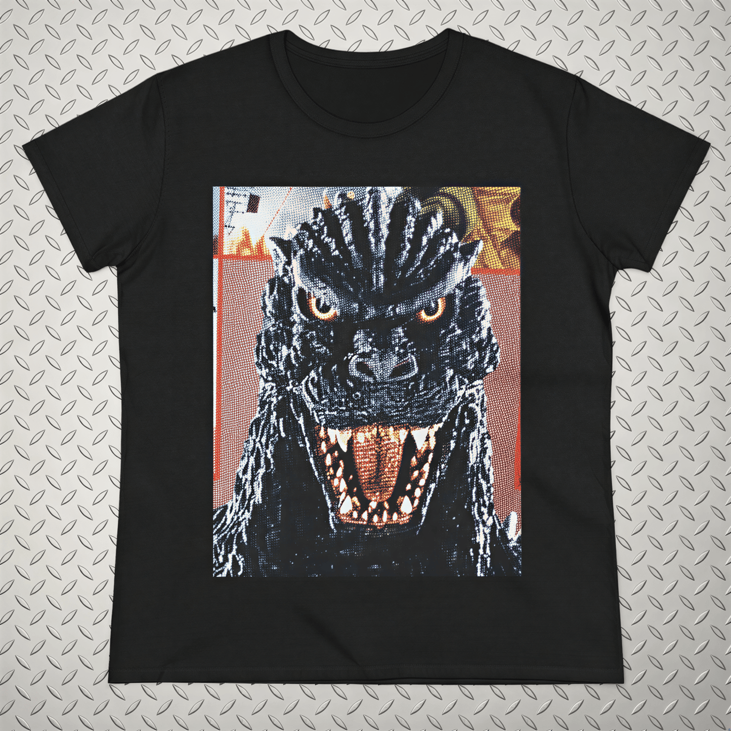 T-Shirt - Godzilla Kaiju Hoodie | Unisex Pullover Hoodie - Gildan | Horror, Comics | Retro & Vintage from SHIRT MONSTERS