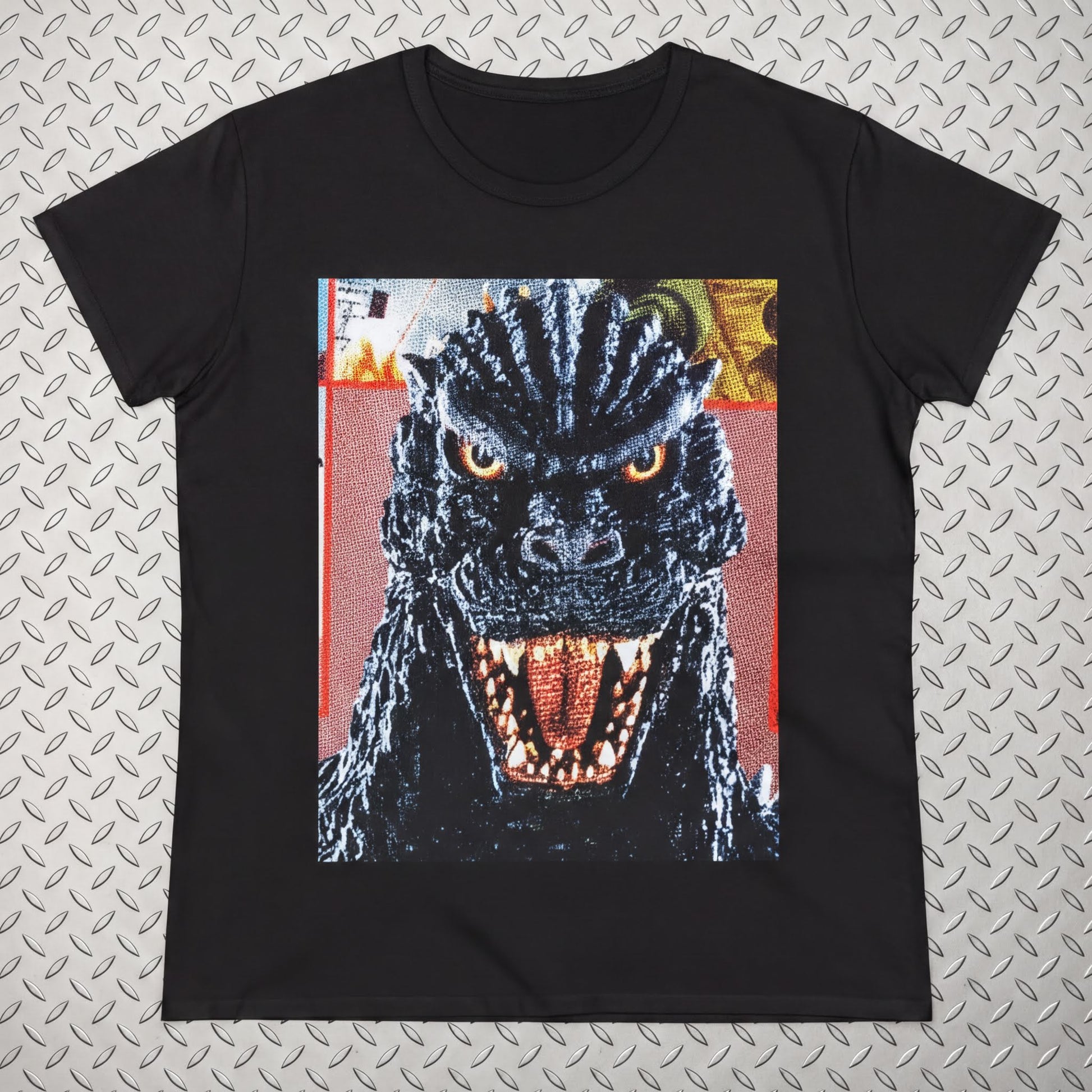 T-Shirt - Godzilla Kaiju Hoodie | Unisex Pullover Hoodie - Gildan | Horror, Comics | Retro & Vintage from SHIRT MONSTERS