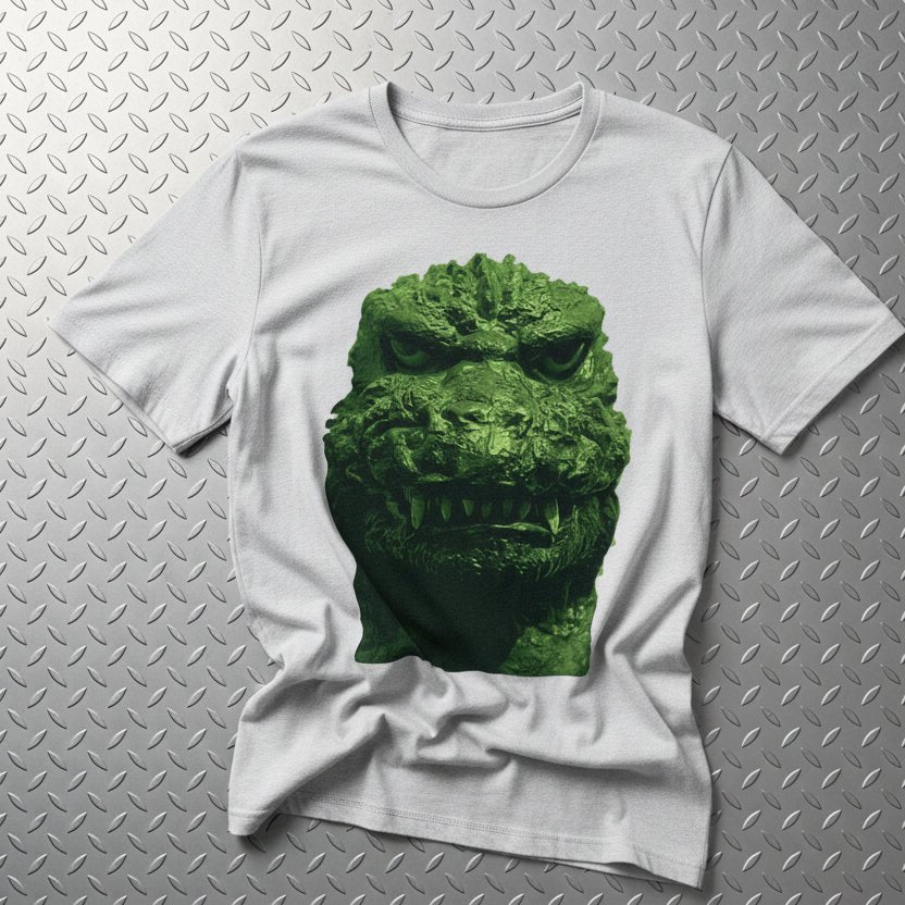 T-Shirt - Godzilla Monster Shirt | Horror, Comics | Light Fitted - Unisex Bella+Canvas 3001 | Retro & Vintage from SHIRT MONSTERS