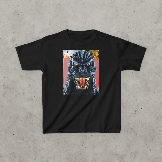 T-Shirt - Godzilla Shirt | Horror, Retro & Vintage | Kids Tee from Crypto Zoo Tees
