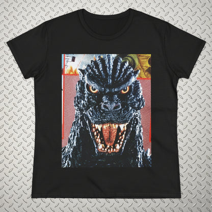 Godzilla Kaiju Tee | Ladies Tee - Gildan 5000L | Horror, Comics | Retro & Vintage