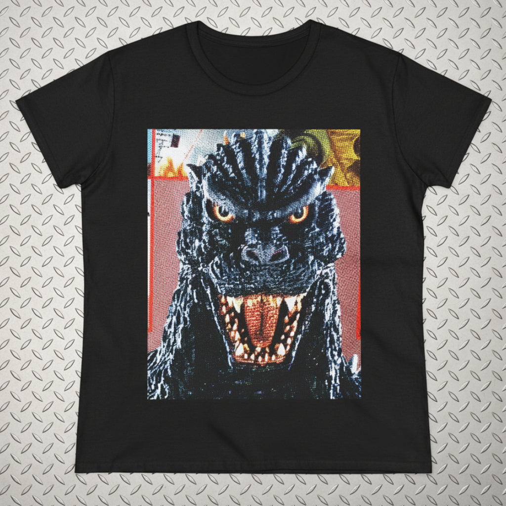 Godzilla Kaiju Tee | Ladies Tee - Gildan 5000L | Horror, Comics | Retro & Vintage