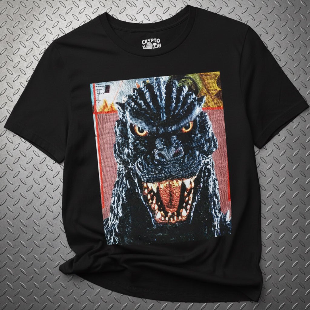 T-Shirt - Godzilla Shirt - Ladies Racerback Tank Top | Classic Kaiju Shirt Retro Horror Tee from SHIRT MONSTERS