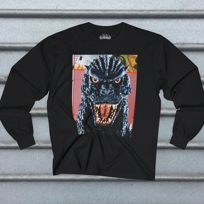 T-Shirt - Godzilla Shirt - Ladies Racerback Tank Top | Classic Kaiju Shirt Retro Horror Tee from SHIRT MONSTERS