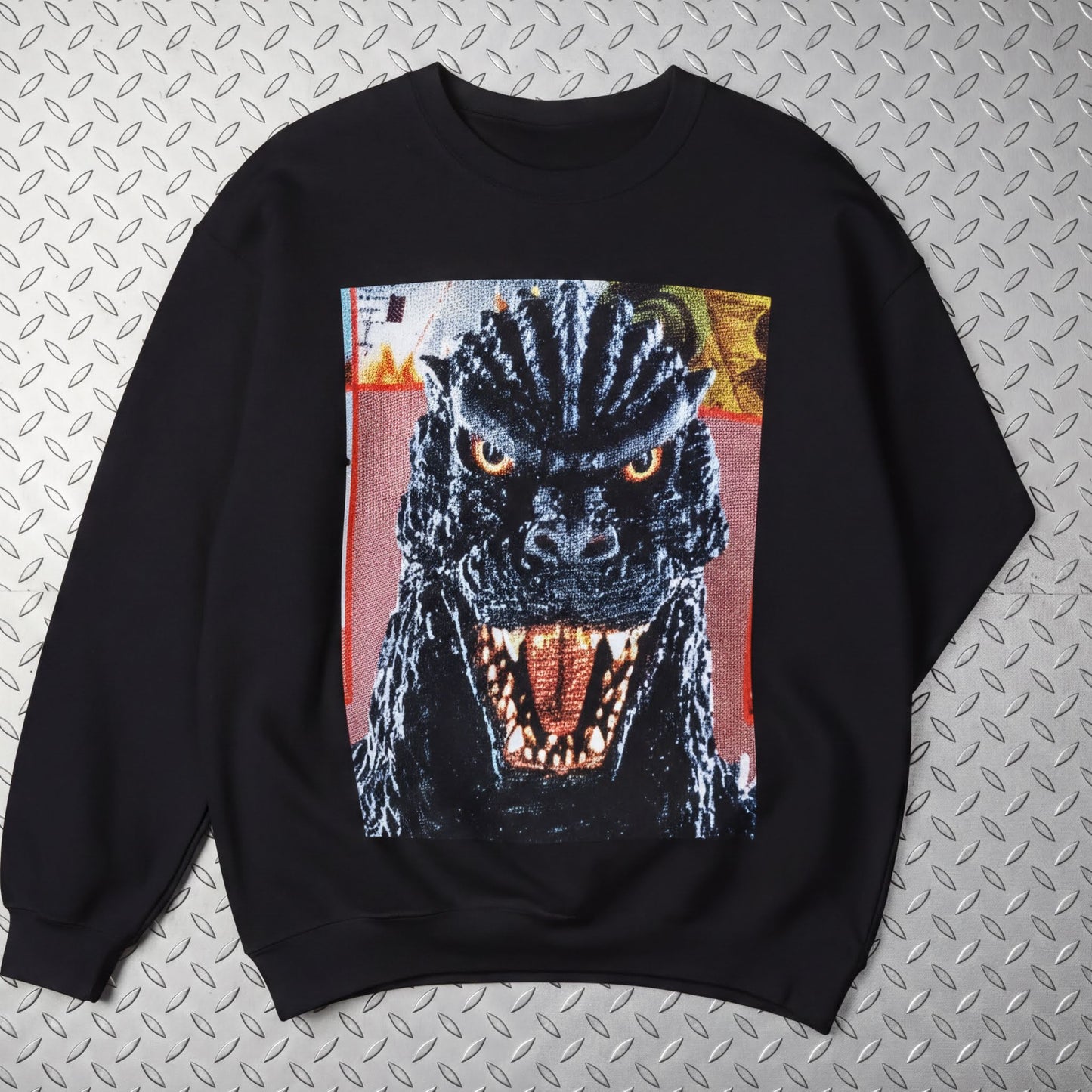 T-Shirt - Godzilla Sweatshirt - Unisex Crewneck Kaiju Sweatshirt | Retro Horror Shirt from SHIRT MONSTERS