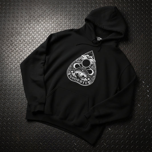 Hoodie - Gothic Ouija Planchet | Horror | Paranormal | Hoodie | Hooded Sweatshirt from Crypto Zoo Tees