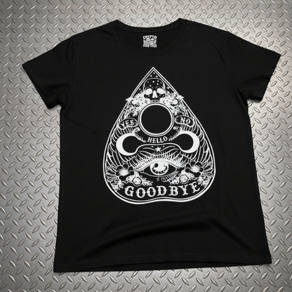 T-Shirt - Gothic Ouija Planchet | Horror | Paranormal | Women's T-Shirt | Cotton Tee from Crypto Zoo Tees