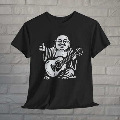 T-Shirt - Guitar Buddha Shirt | Unisex T-shirt | Music, Spiritual | Punk from Crypto Zoo Tees