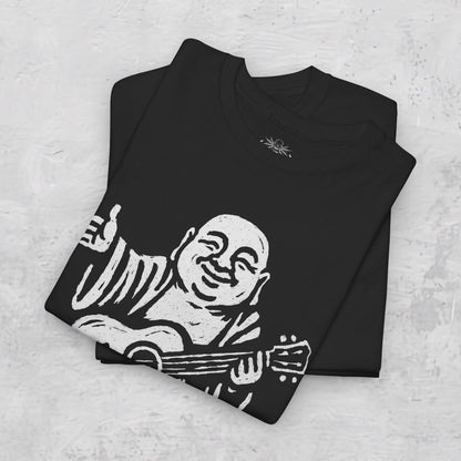 T-Shirt - Guitar Buddha Shirt | Unisex T-shirt | Music, Spiritual | Punk from Crypto Zoo Tees