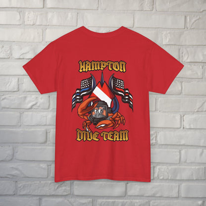 T-Shirt - Hampton Dive Team - Crab Tee - Gildan - Hampton Dive Team - CUSTOM from SHIRT MONSTERS