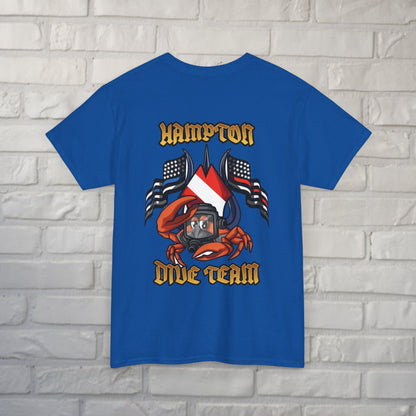 T-Shirt - Hampton Dive Team - Crab Tee - Gildan - Hampton Dive Team - CUSTOM from SHIRT MONSTERS