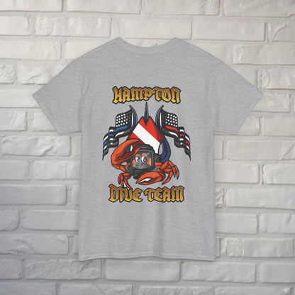 T-Shirt - Hampton Dive Team - Crab Tee - Gildan - Hampton Dive Team - CUSTOM from SHIRT MONSTERS