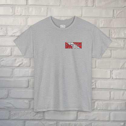 T-Shirt - Hampton Dive Team - Crab Tee - Gildan - Hampton Dive Team - CUSTOM from SHIRT MONSTERS