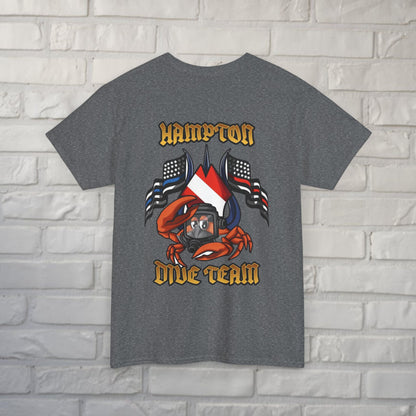 T-Shirt - Hampton Dive Team - Crab Tee - Gildan - Hampton Dive Team - CUSTOM from SHIRT MONSTERS