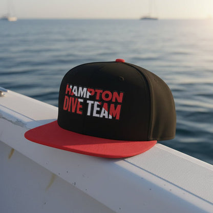 Hats - Hampton Dive Team - Embroidered Personalizable Hat - CUSTOM from SHIRT MONSTERS