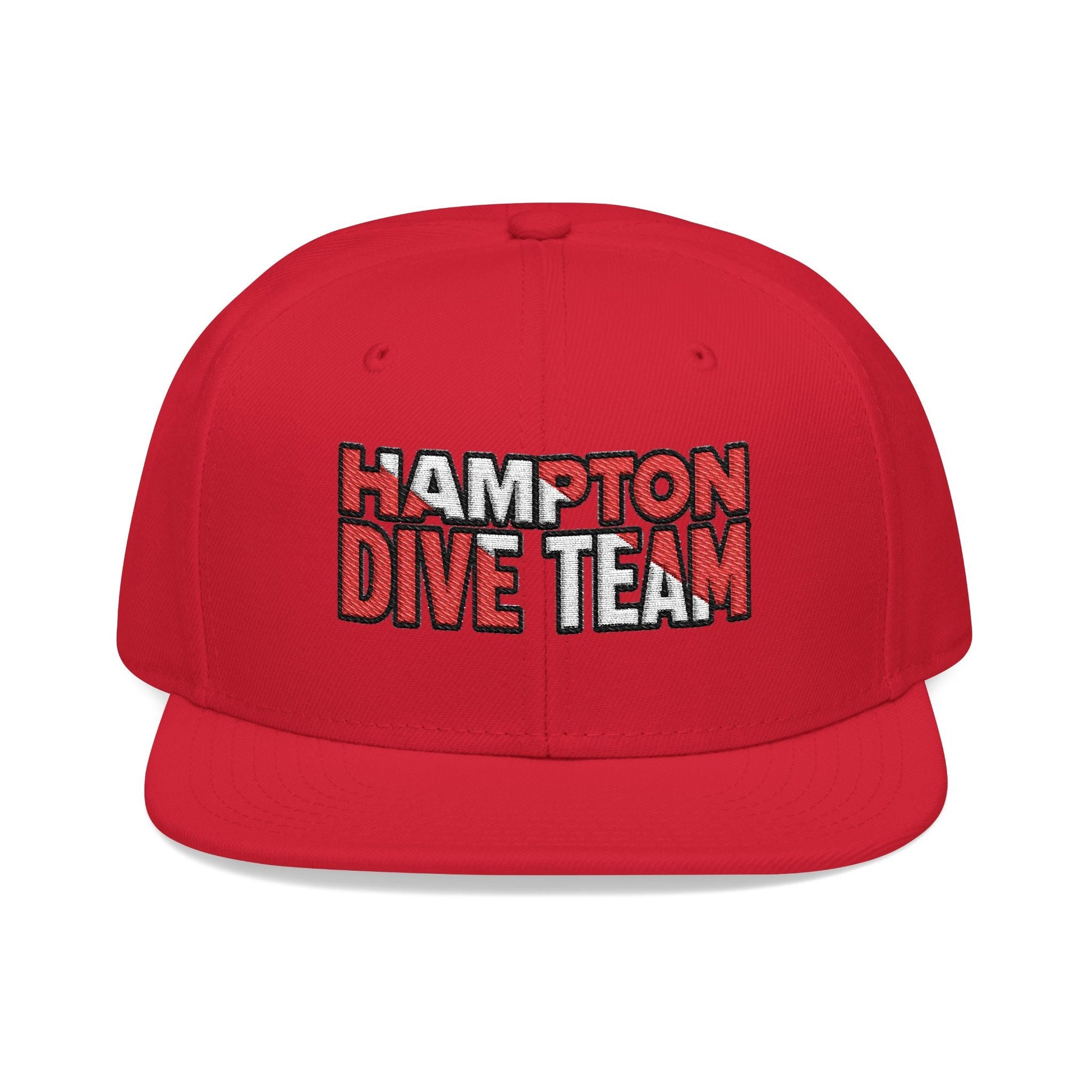 Hats - Hampton Dive Team - Embroidered Personalizable Hat - CUSTOM from SHIRT MONSTERS