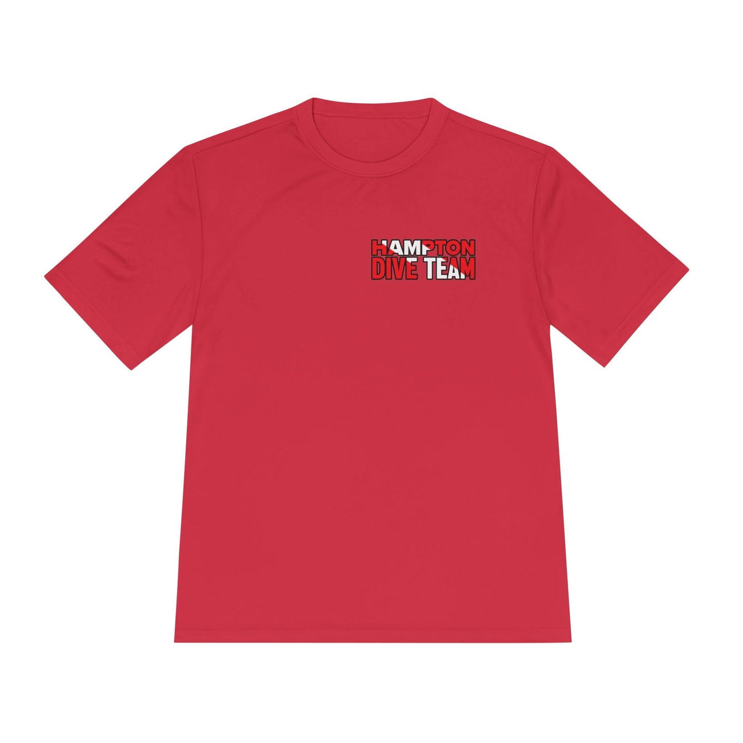 T-Shirt - Hampton Dive Team - Moisture Wicking - Crab Shirt - CUSTOM from SHIRT MONSTERS