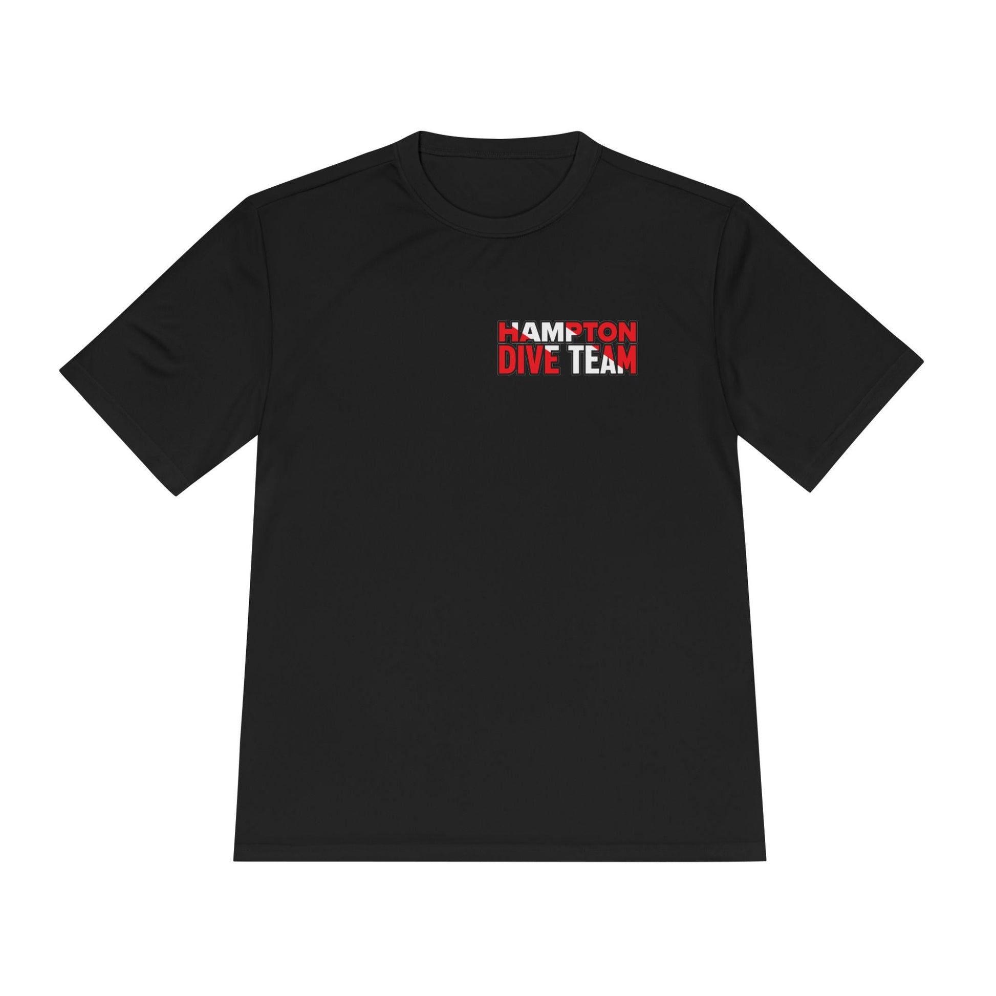 T-Shirt - Hampton Dive Team - Moisture Wicking - Crab Shirt - CUSTOM from SHIRT MONSTERS