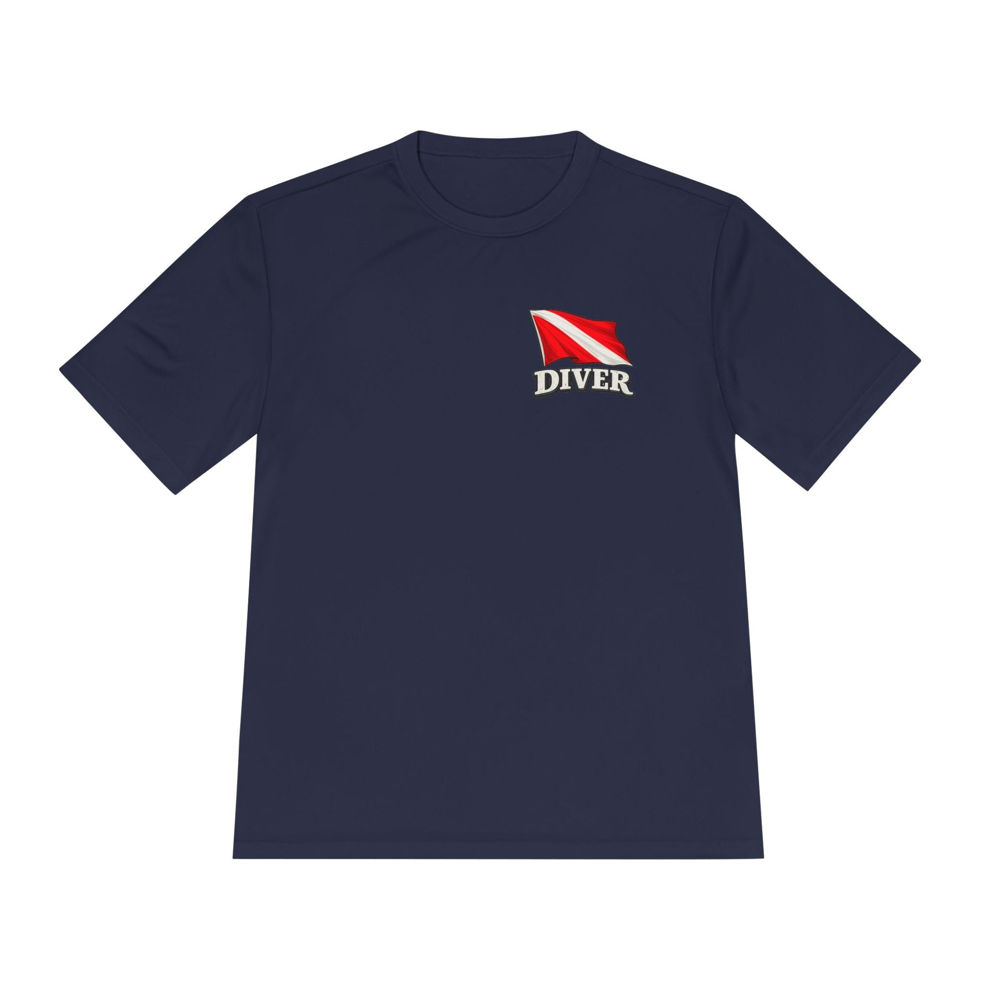 T-Shirt - Hampton Dive Team - Moisture Wicking - Diver Pirate Shirt - CUSTOM from SHIRT MONSTERS