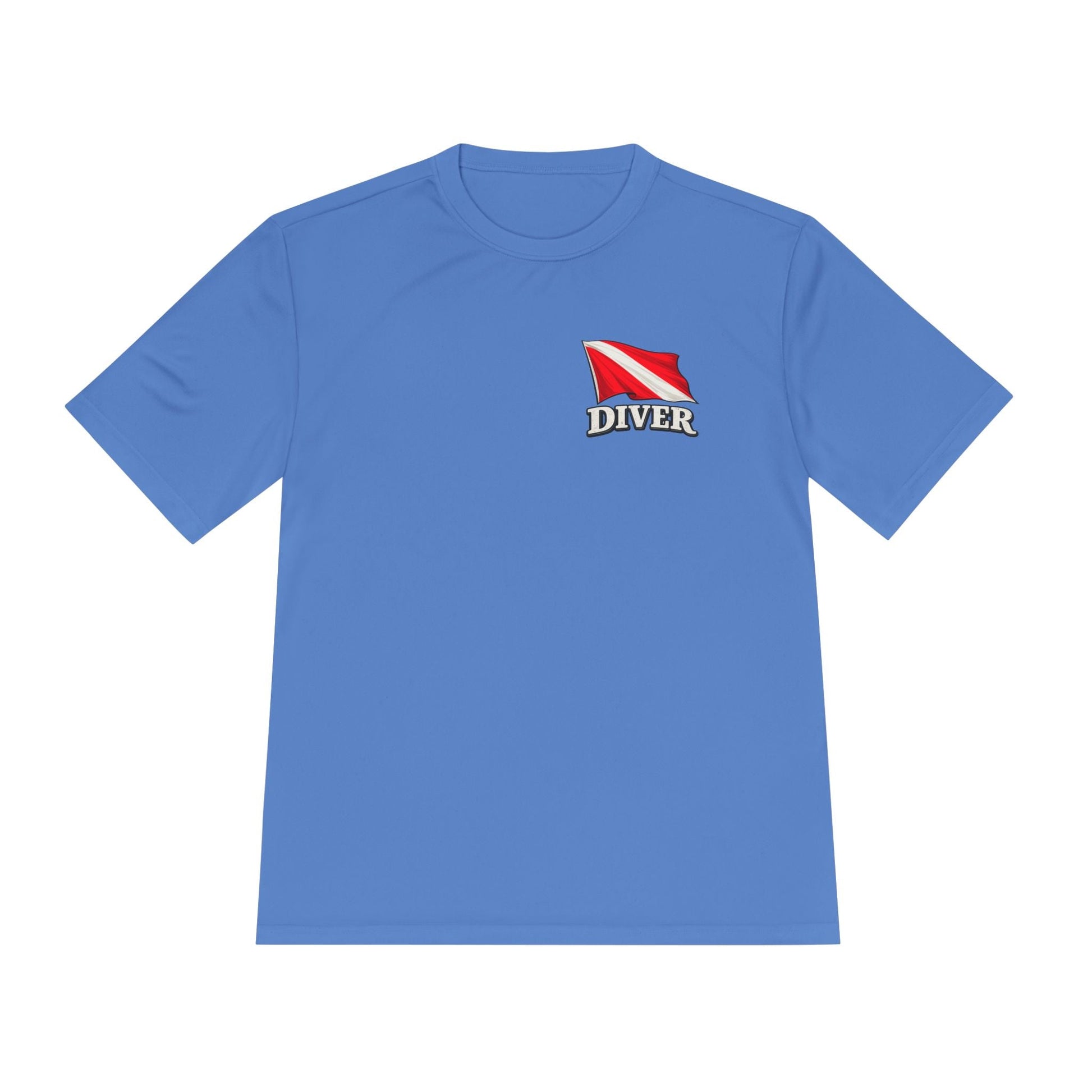 T-Shirt - Hampton Dive Team - Moisture Wicking - Diver Pirate Shirt - CUSTOM from SHIRT MONSTERS