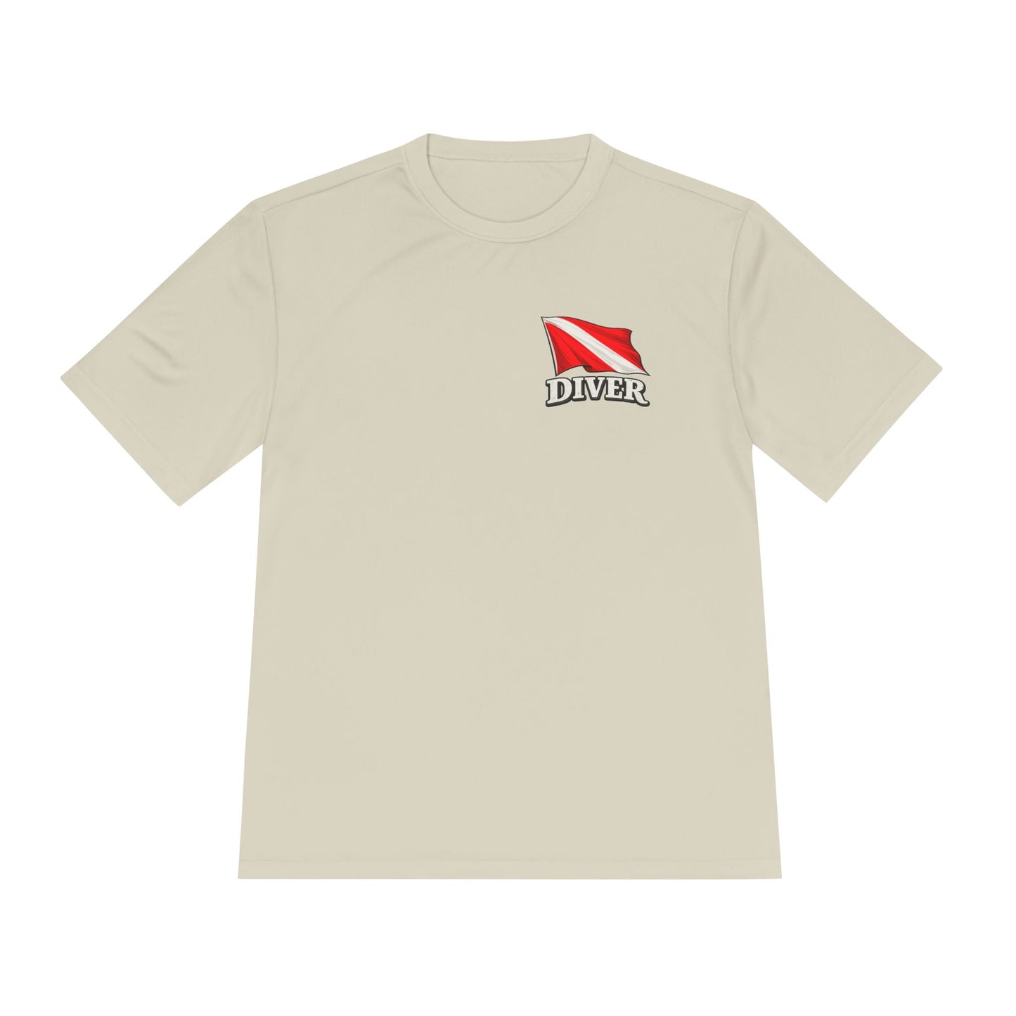 T-Shirt - Hampton Dive Team - Moisture Wicking - Diver Pirate Shirt - CUSTOM from SHIRT MONSTERS
