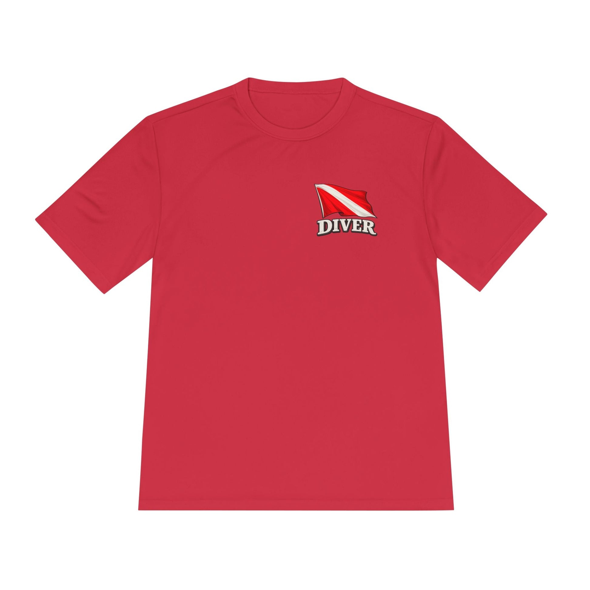 T-Shirt - Hampton Dive Team - Moisture Wicking - Diver Pirate Shirt - CUSTOM from SHIRT MONSTERS