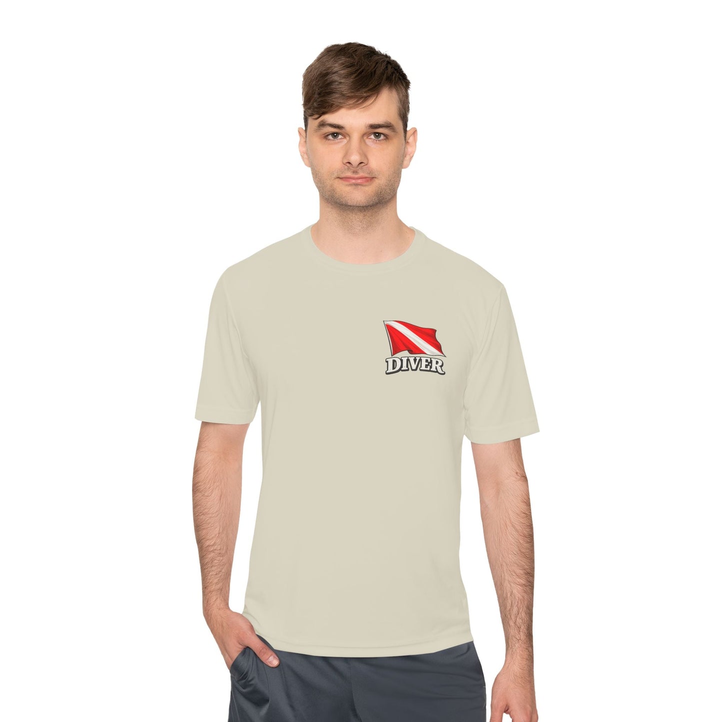 T-Shirt - Hampton Dive Team - Moisture Wicking - Diver Pirate Shirt - CUSTOM from SHIRT MONSTERS