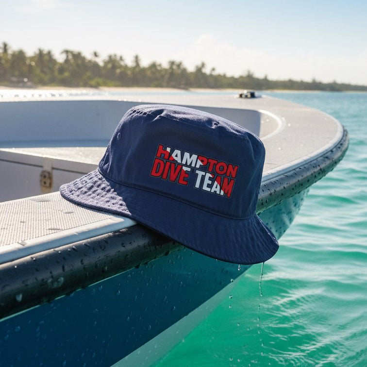 Hats - Hampton Dive Team - Printed Bucket Hat - CUSTOM from SHIRT MONSTERS