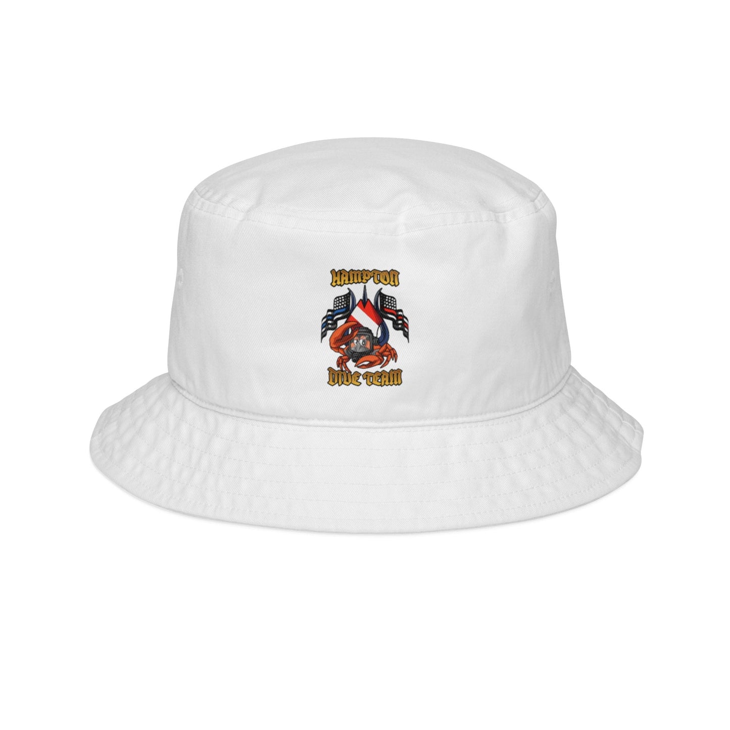 Hats - Hampton Dive Team — Printed Bucket Hat - CUSTOM from SHIRT MONSTERS